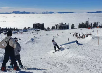 Opening first ride Chamrousse